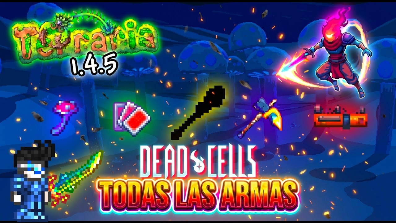 Terraria 1.4.5 y Dead Cells ¿El mejor Crossover?
