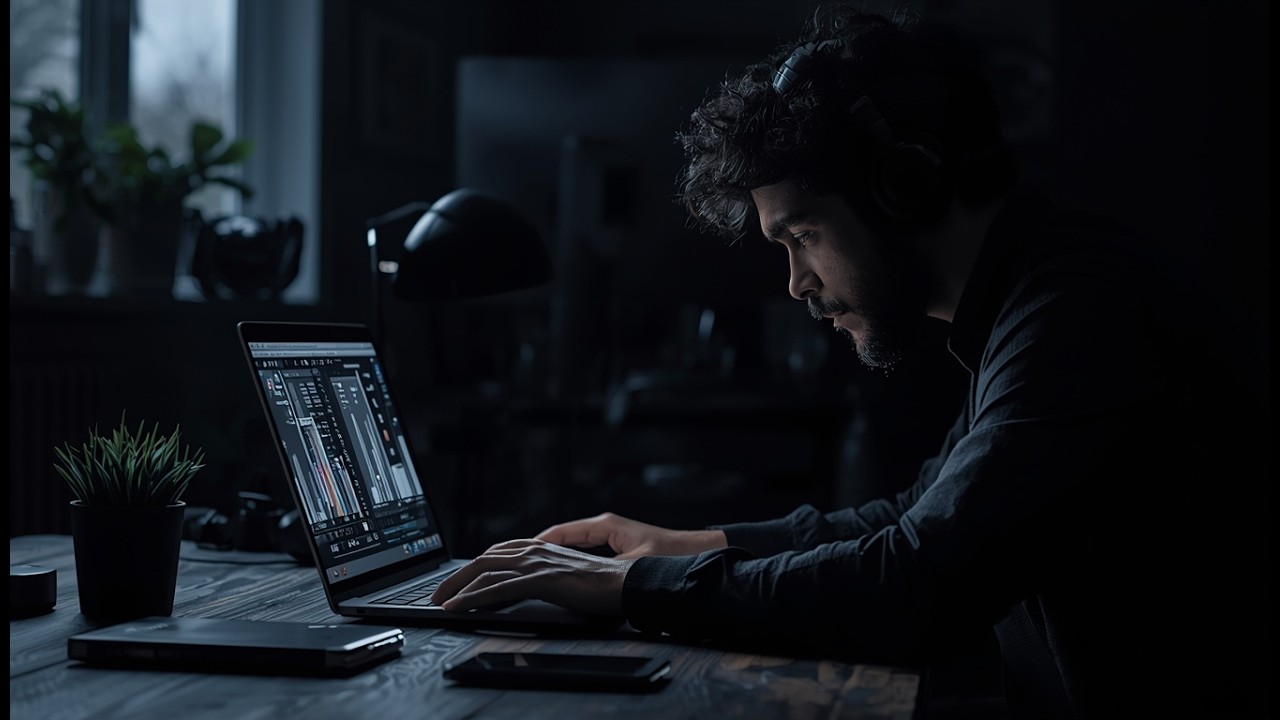 Dark Ambient for Studying & Deep Focus 🌙 | Atmospheric Music for Coding, Work and Concentration