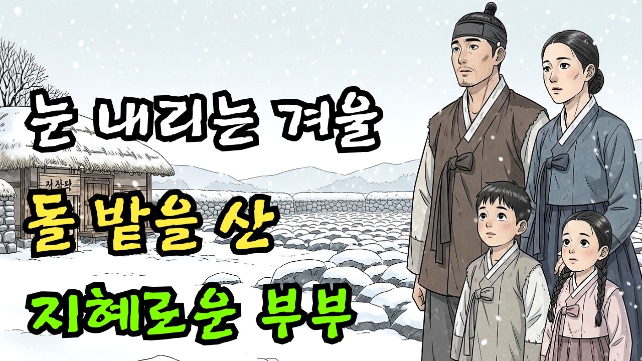 눈 내리던 겨울, 돌밭을 산 부부의 선택