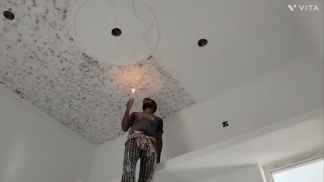 Home interior ceiling design