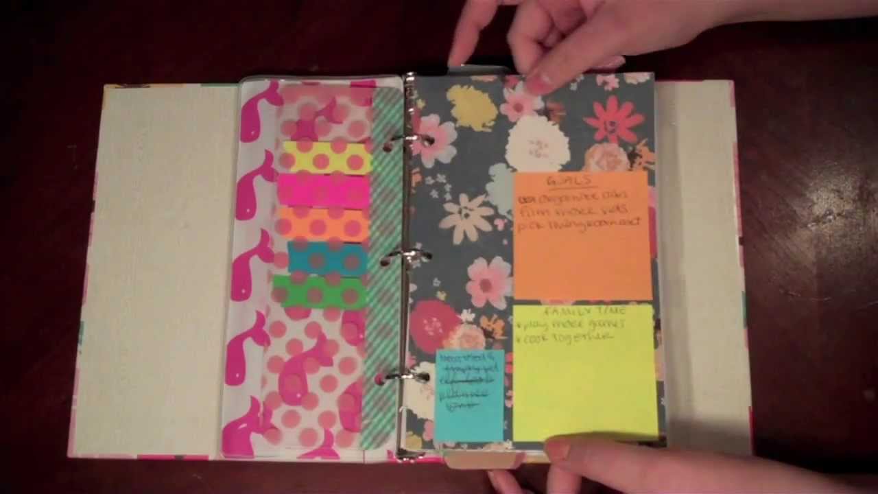 Planner Tour // DIY Affordable Agenda