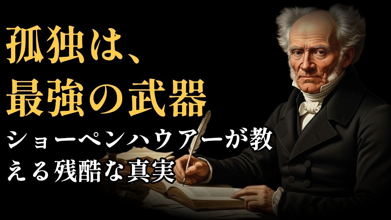 「友達が多い人ほど不幸になる」ショーペンハウアーが教える残酷な真実