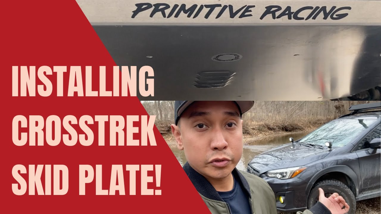 Subaru Crosstrek XV Front Skid Plate Installation | Primitive Racing 3/16