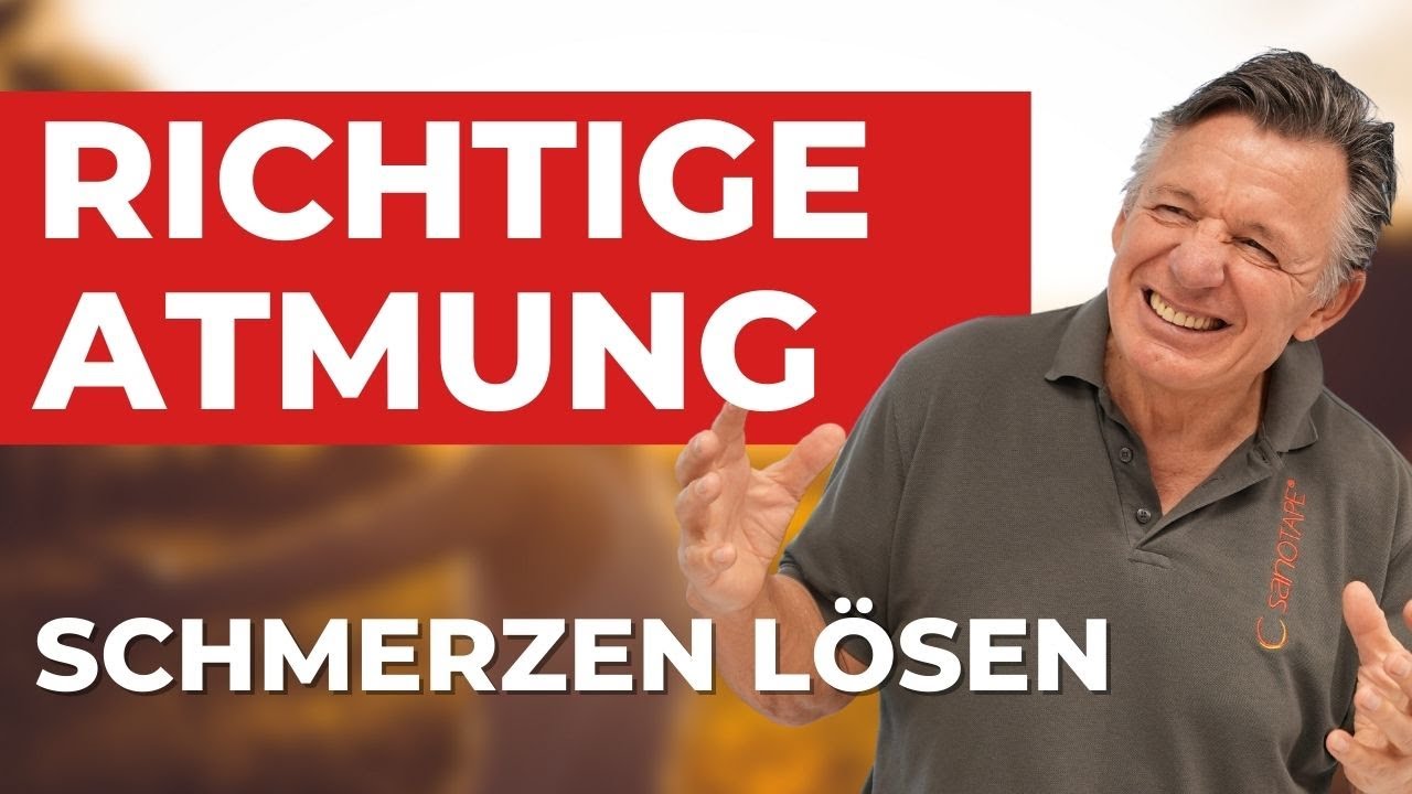 Du atmest falsch? Mit dieser Atmung Schmerzen lösen! 🍀
