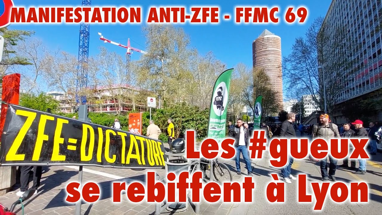 ZFE à Lyon les#gueux se rebiffent