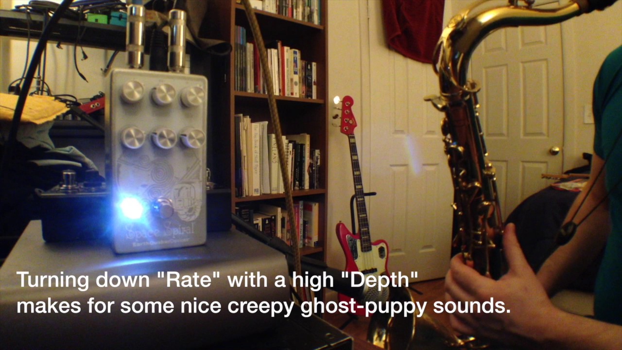 Saxophone through EarthQuaker 
