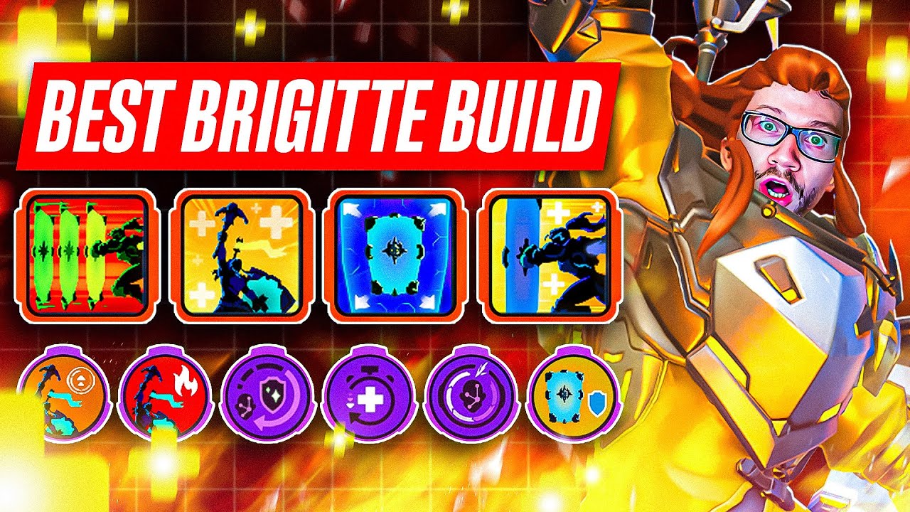This Brigitte Build Farms Ultimates INSANELY Fast in Overwatch Stadium