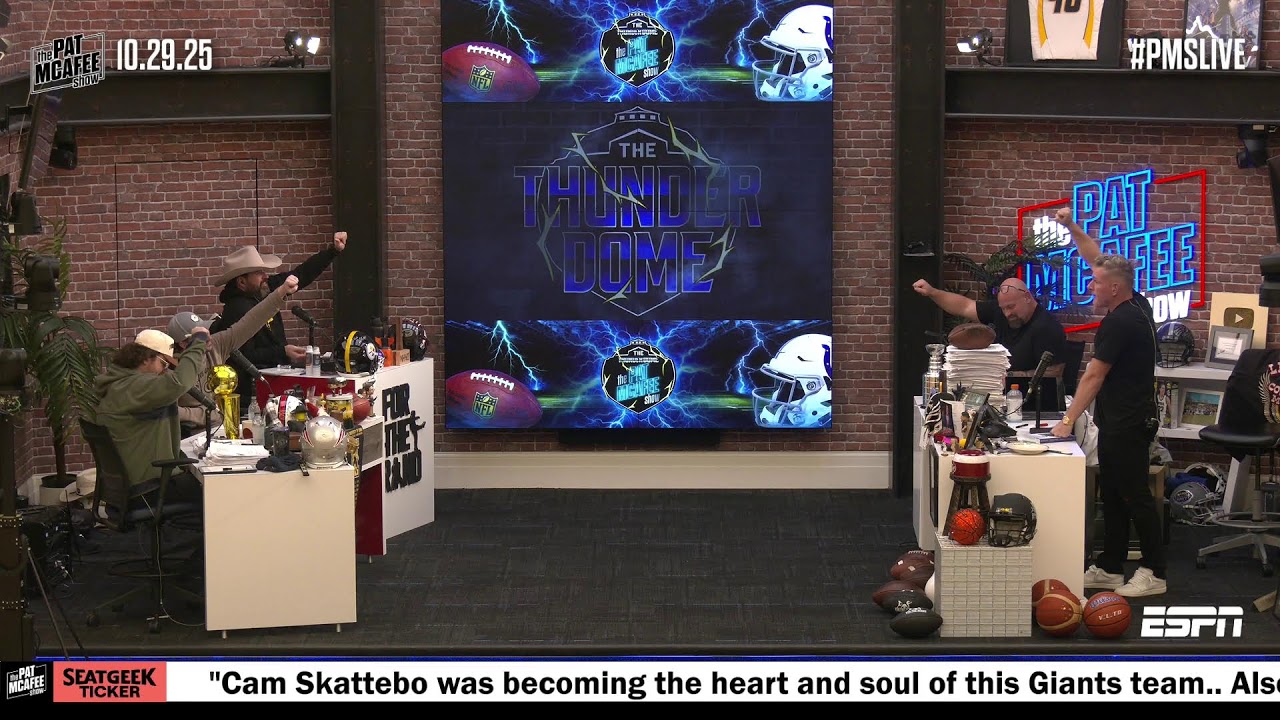 The Pat McAfee Show Live | Wednesday October 29th 2025