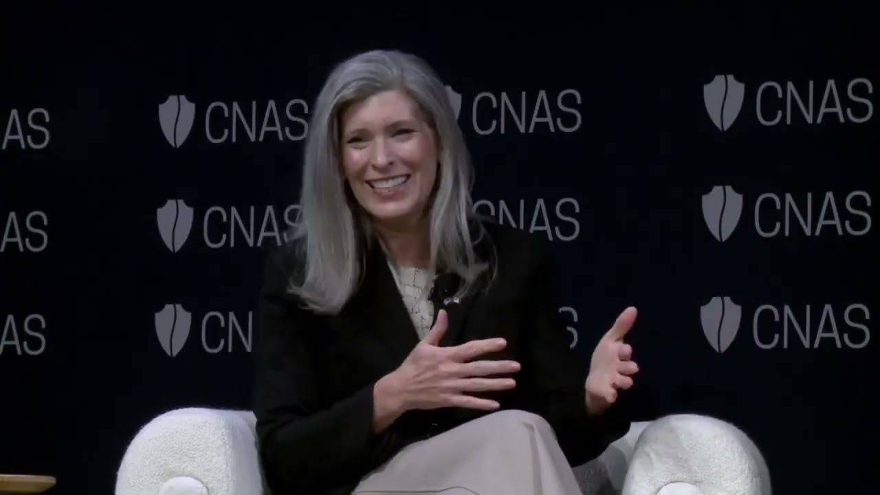 Национальная конференция по национальной безопасности CNAS 2026: сенатор Джони Эрнст и Ричард Фон...