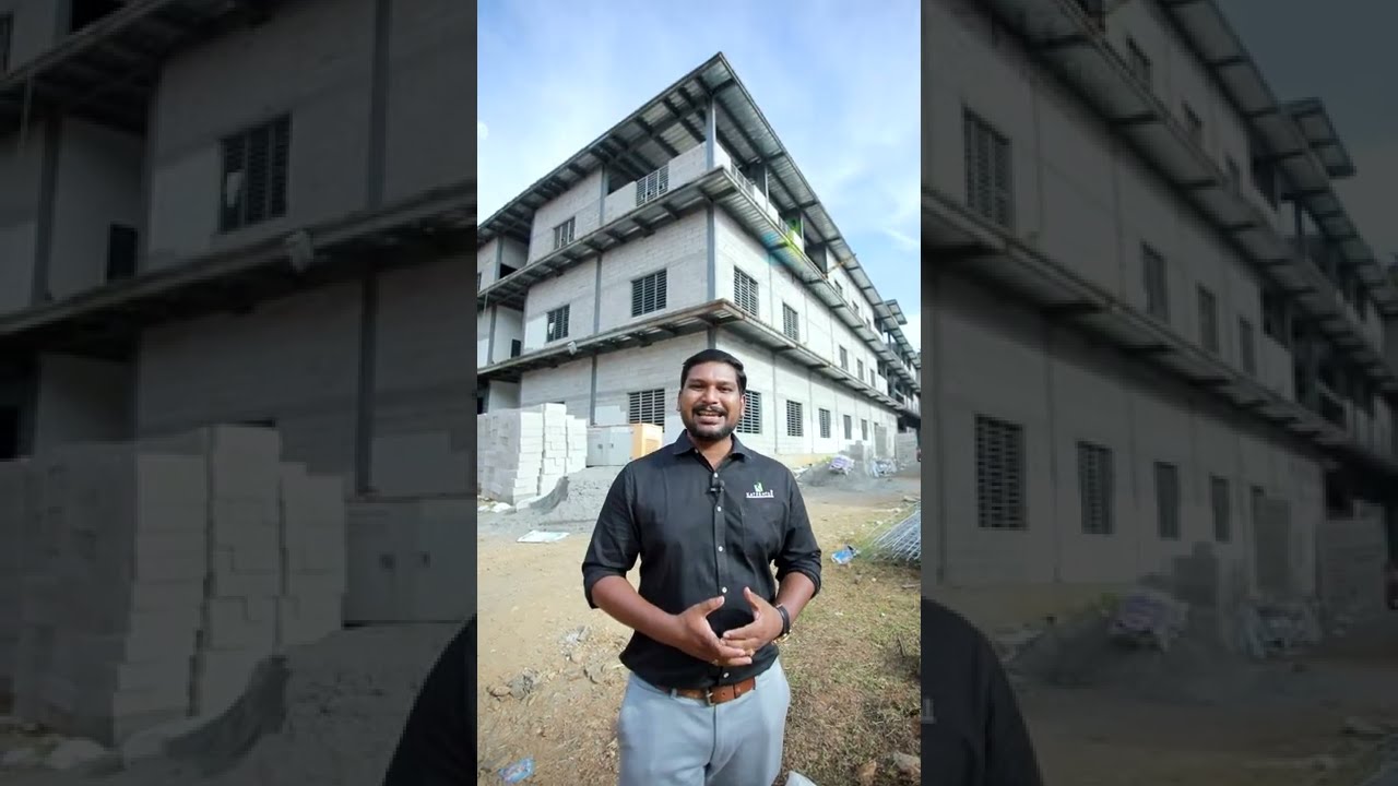 #shorts Biggest commercial steel structure building in Kerala. ICCS Engineering College, Thrissur.