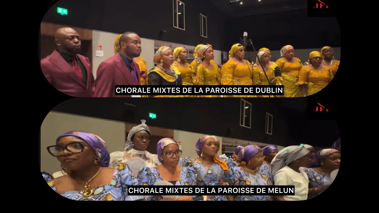 EBNM KCC  EUROPE : CHORALES MIXTES DE LA PAROISSE DE MELUN (France 🇫🇷 ) ET DUBLIN ( Irlande 🇮🇪 )