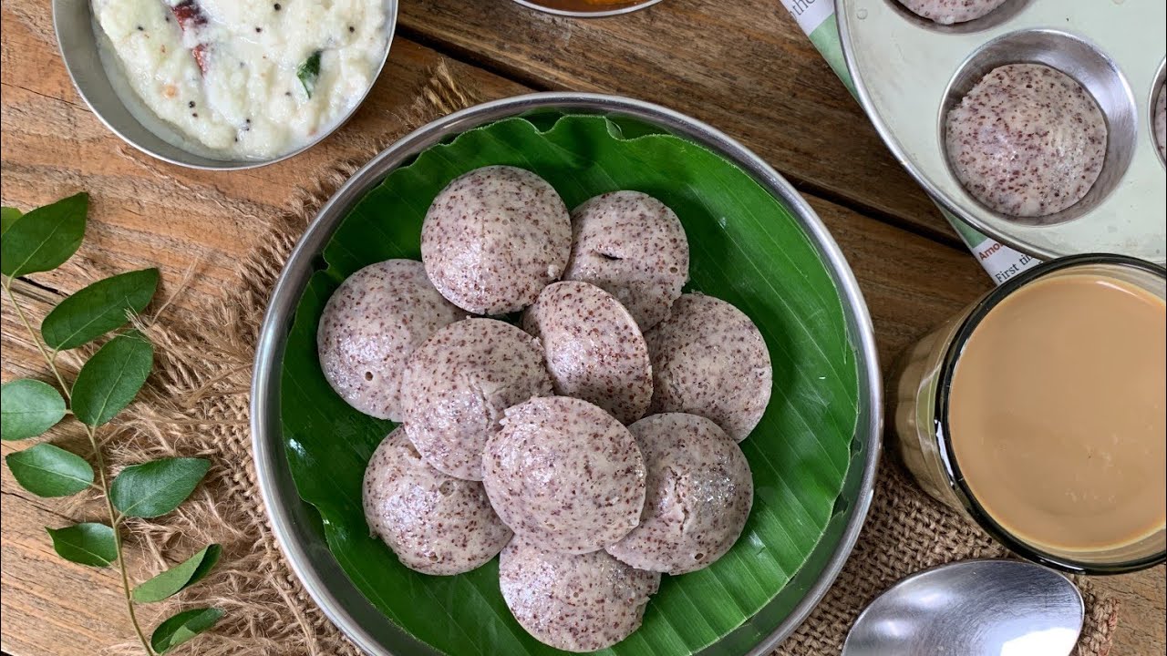 Tasty And healthy ragi idlli 😋😍