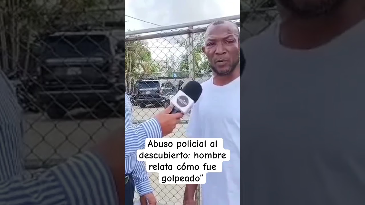 Abuso policial al descubierto: hombre relata c&oacute;mo fue golpeado&rdquo;