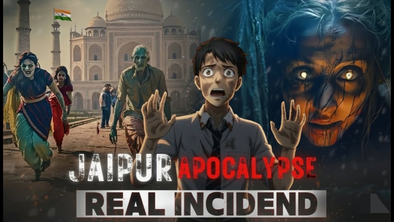 Real ZOMBIE Scene in  Jaipur | Sitapura's Real Incident