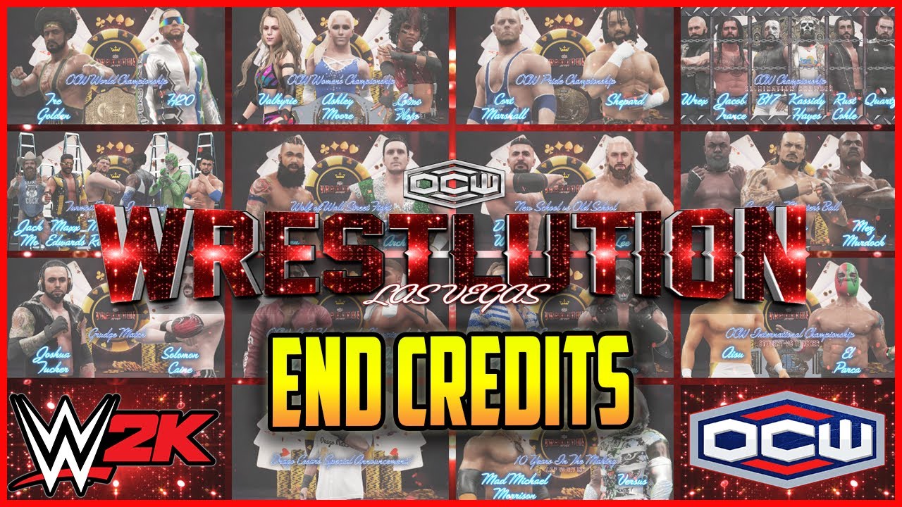 OCW WRESTLUTION 14 - END Credits
