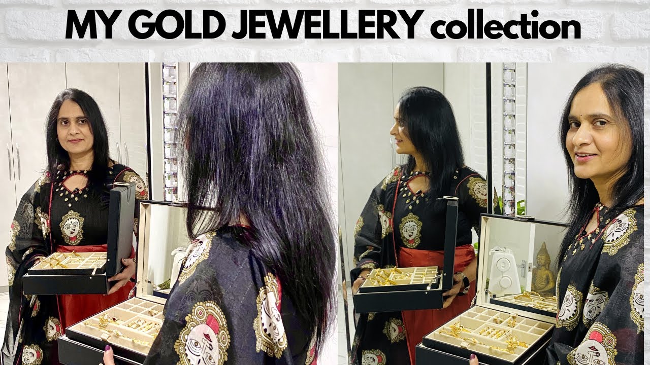MY GOLD JEWELLERY COLLECTION /// IN TELUGU 2021