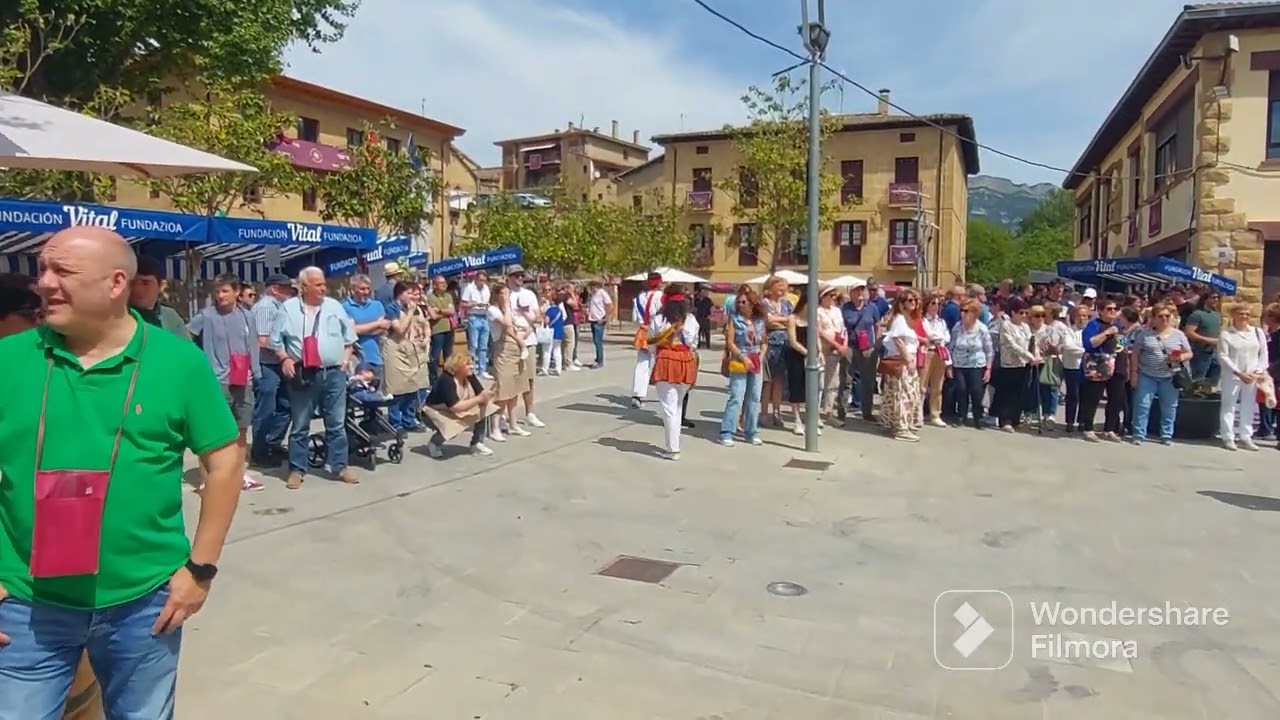 Danzas de Villabuena (Alava).Día de Wine fest.
