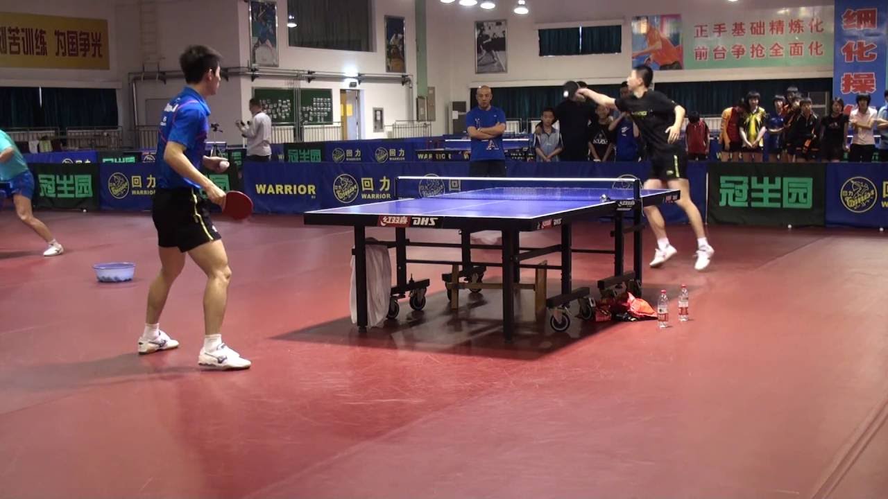 Zhang Jike Ma Long Training HD