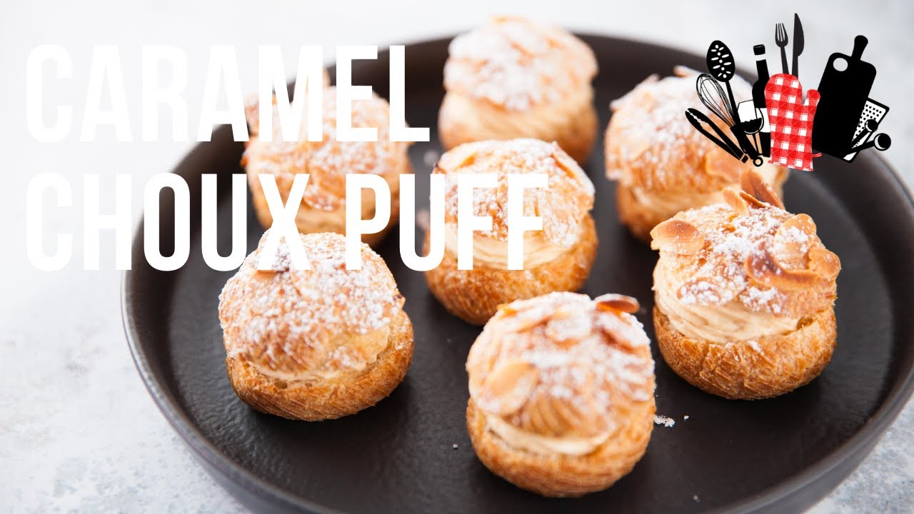Caramel Choux Puff | Everyday Gourmet S10 Ep75