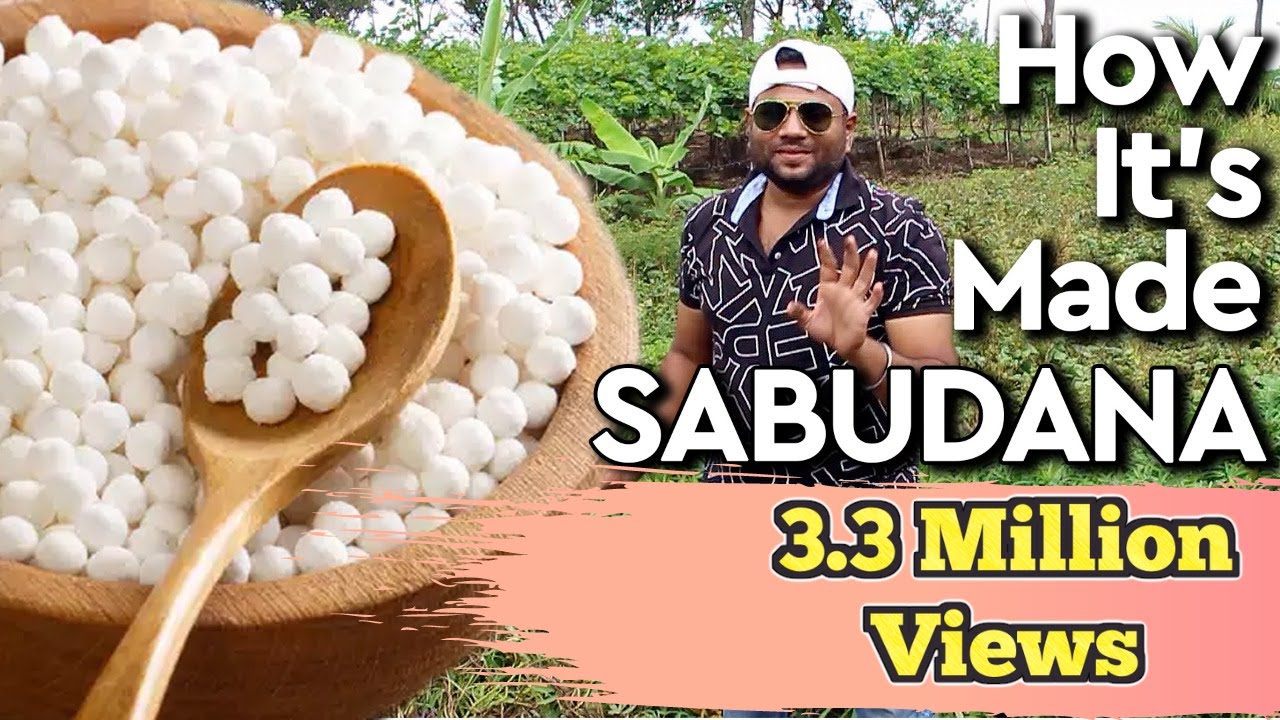 Sabudana : How It's Made ||साबूदाना कैसे तय्यार किया जाता है || Farming engineer
