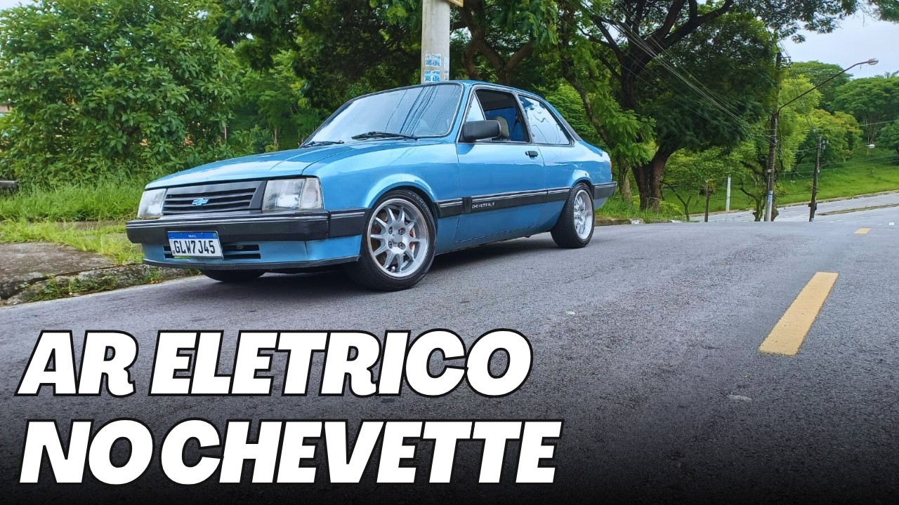 Chevette com Ar condicionado - Vai ficar perfeito esse projeto