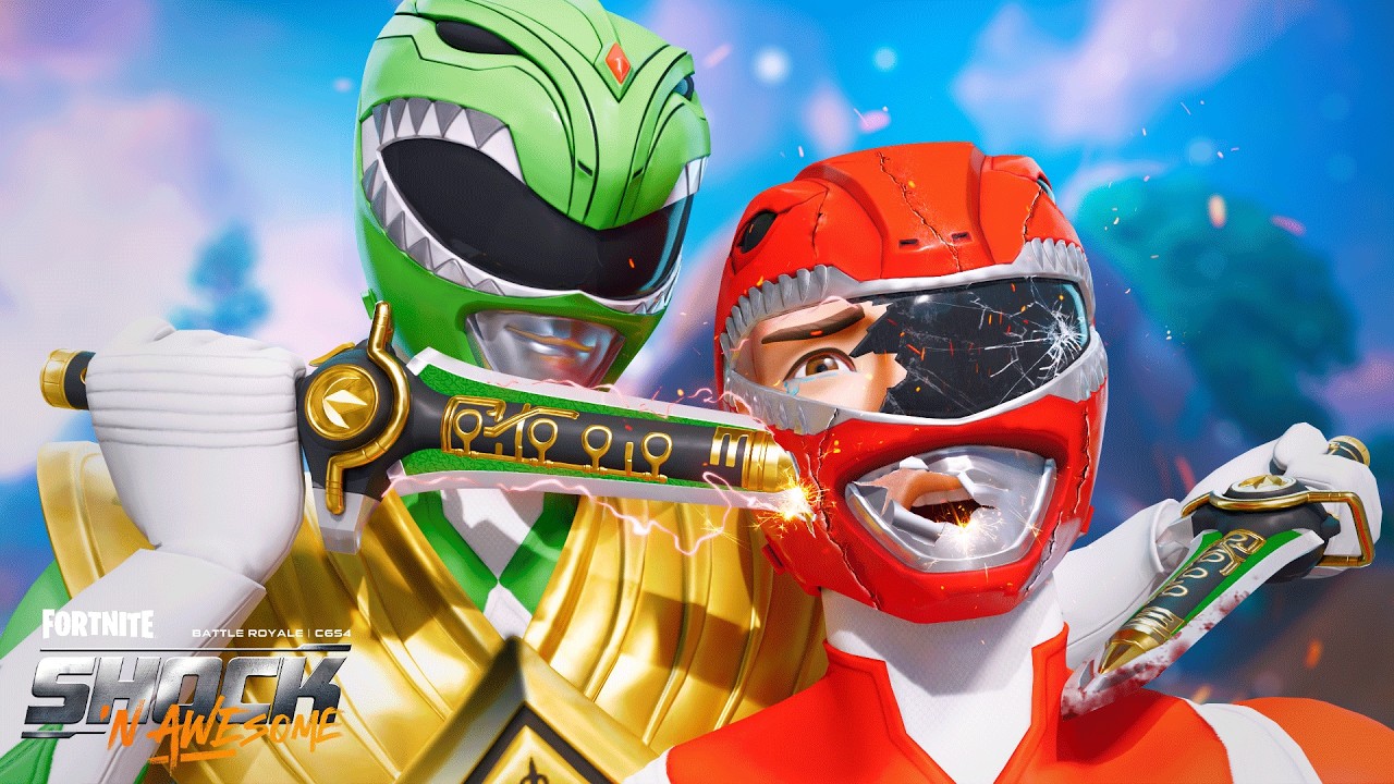 Green Ranger BETRAYS Red Ranger... Power Rangers Fortnite