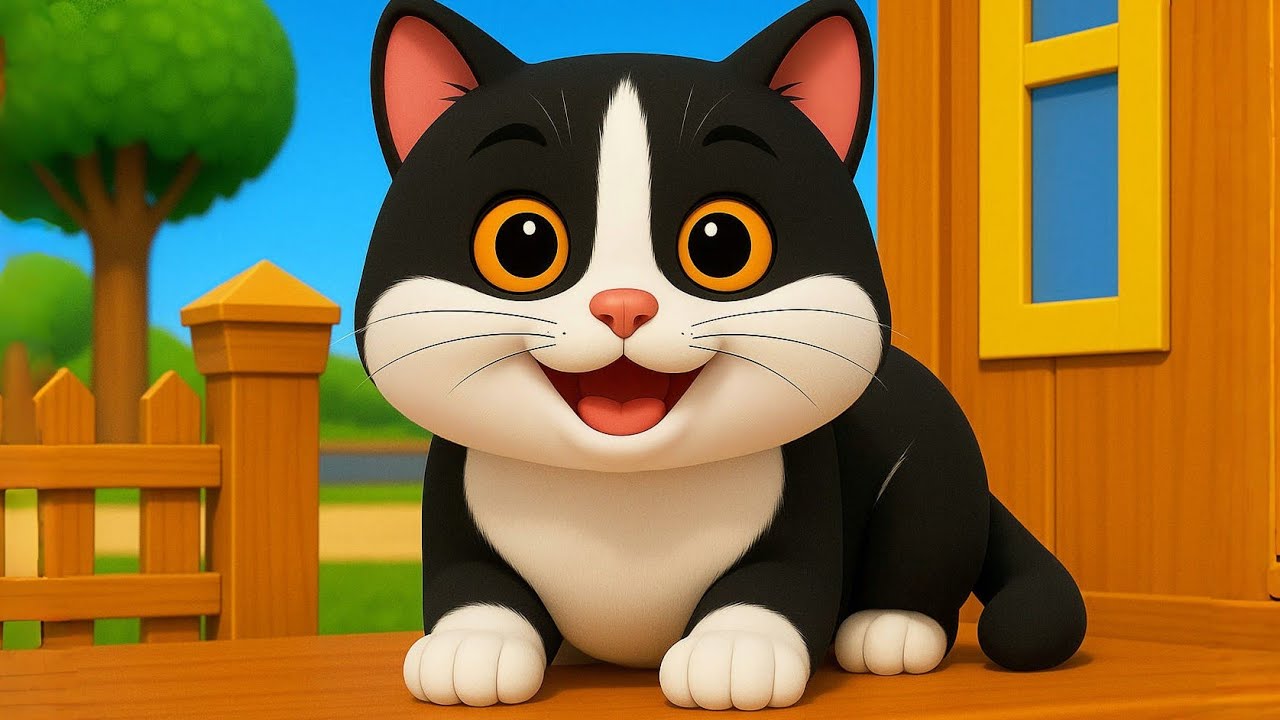 म्याऊं म्याऊं बिल्ली करती | Meow Meow Billi Karti Upar Pankha Chalta Hai | ऊपर पंखा चलता है Rhyme