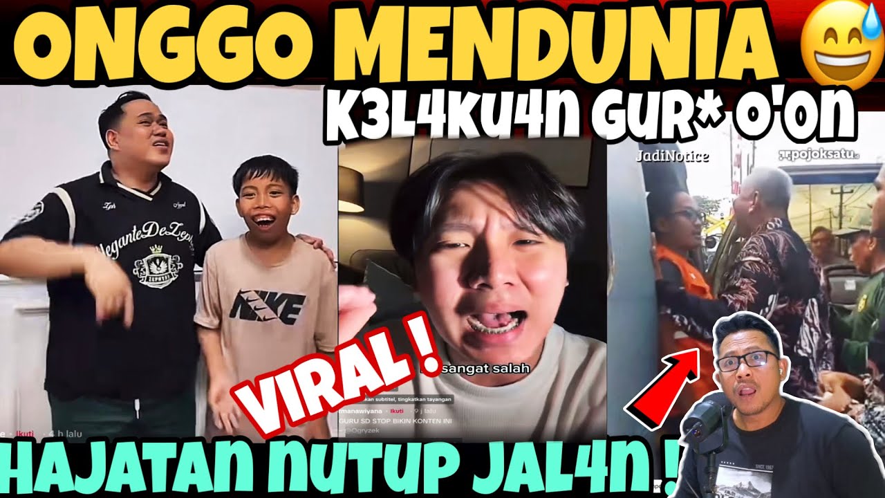 ONGGO MENDUNIA‼️keLaku4N GUR* B1K1N 3M0S1 ! HAJATAN NUTUP JALAN 4mbul4n GA BISA LEWAT GUSTI !