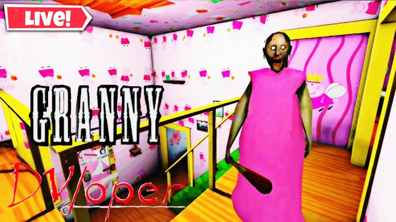 Granny Live Gaming | Granwny Gameplay video live | Horror Escape Game.