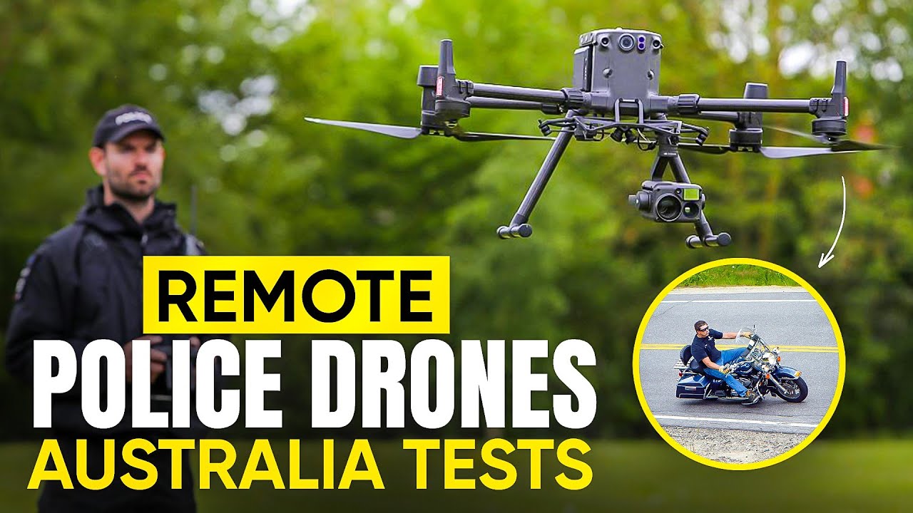 Australian Police Go High-Tech with Remote Drone Stations