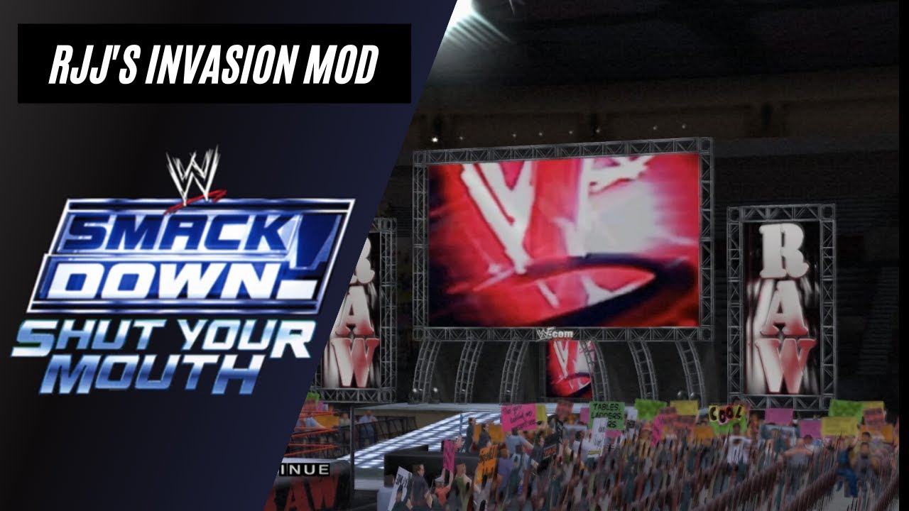 RJJ's Invasion Mod (Trailer) || WWE Smackdown!: SYM
