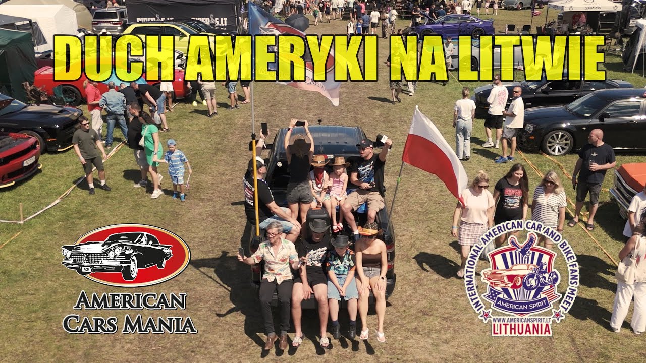 American Spirit 2025 | Najlepsze amerykańskie klasyki na Litwie & American Cars Mania Team