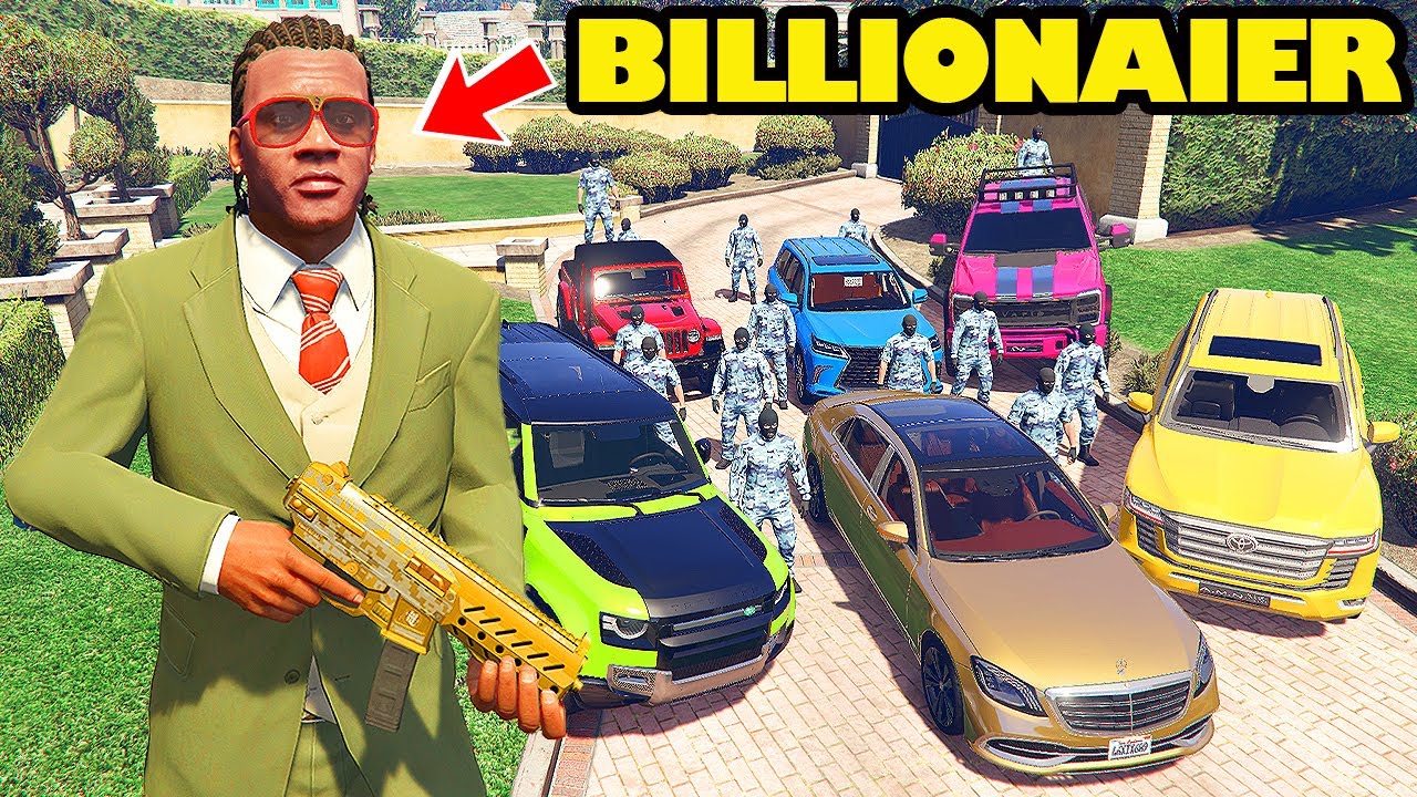 Franklin Become The Most Dangerous Billionaire in GTA 5 | SHINCHAN and CHOP