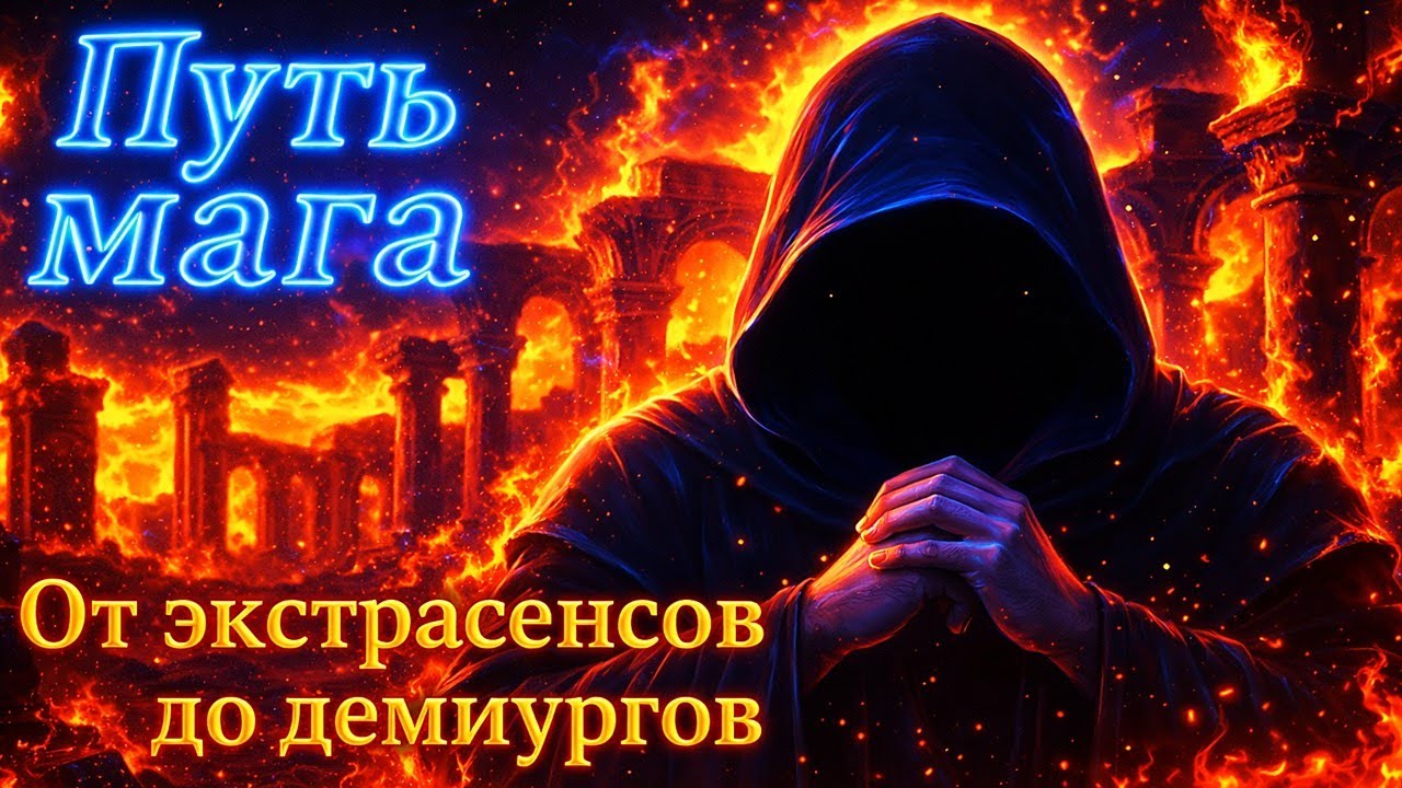 ОТ ЭКСТРАСЕНСОВ ДО ДЕМИУРГОВ: Путь Мага! #маг  #колдун  #оккультист  #демонолог  #черныймаг