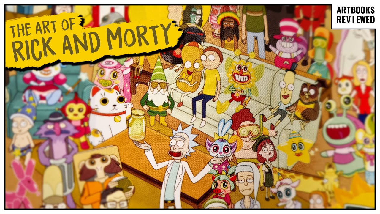 The Art of Rick And Morty artbook review video