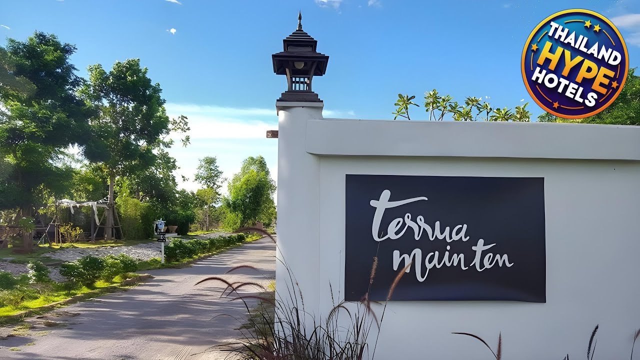 Terrua Main Ten Villa Garden | Ratchaburi, Thailand | Hotel Review ⭐