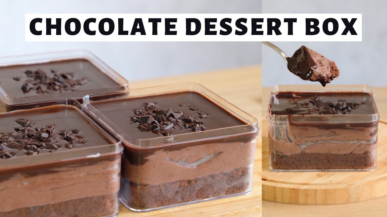 CHOCOLATE DESSERT BOX! NYOKLATNYA~