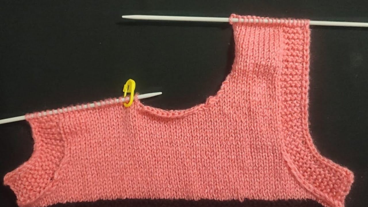 NECK KI PERFECT CUTTING\ half sleeve sweater|गले की फिनिशिंग से कटिंग करो knitting|Jasbir Creations