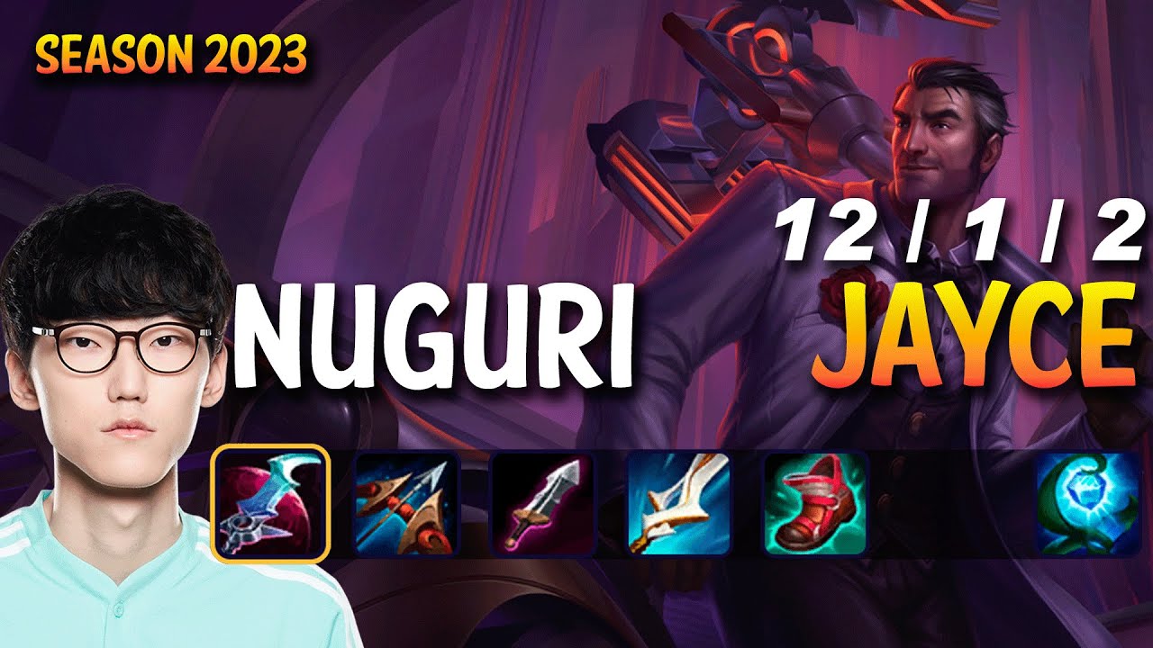 Nuguri JAYCE vs MALPHITE Top - Patch 13.23 KR Ranked