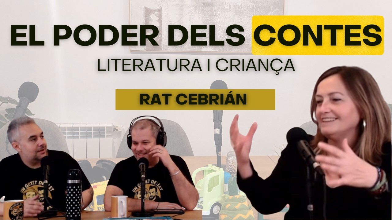 🎙️ Ep. 20- El poder dels contes en la criança | Literatura infantil amb Rat Cebrián