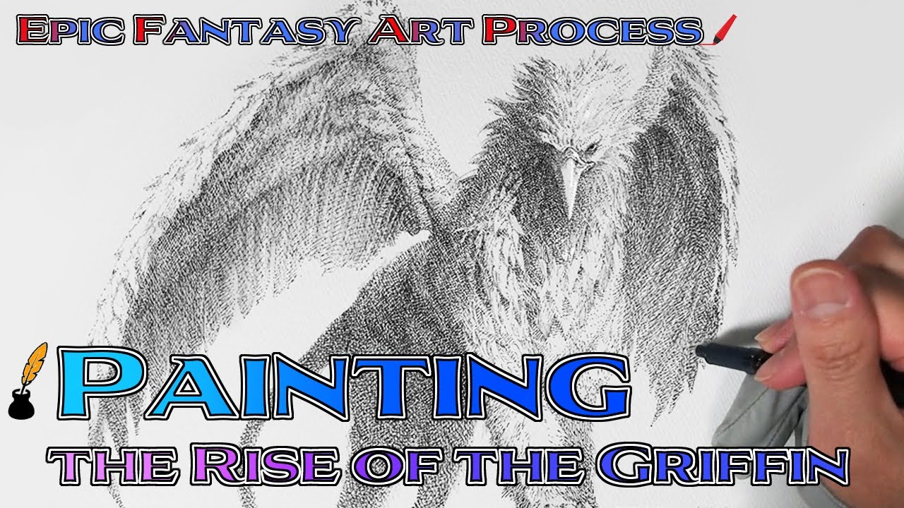 Painting the Rise of the Griffin – Epic Fantasy Art Process