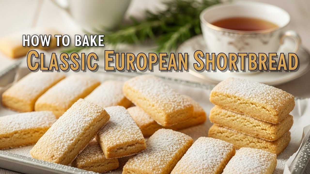 How to Bake Classic European Shortbread