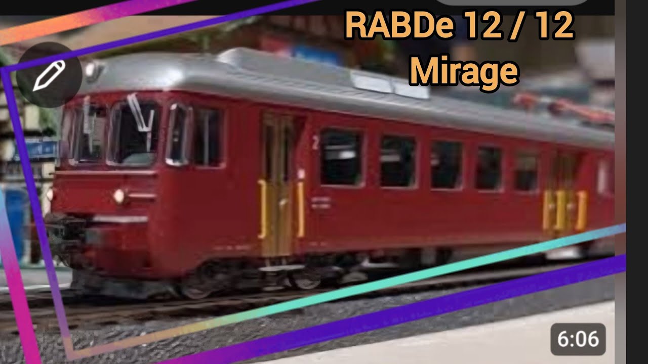RABDe 12 /12 Piko 97253 Mirage. SBB CFF FFS 