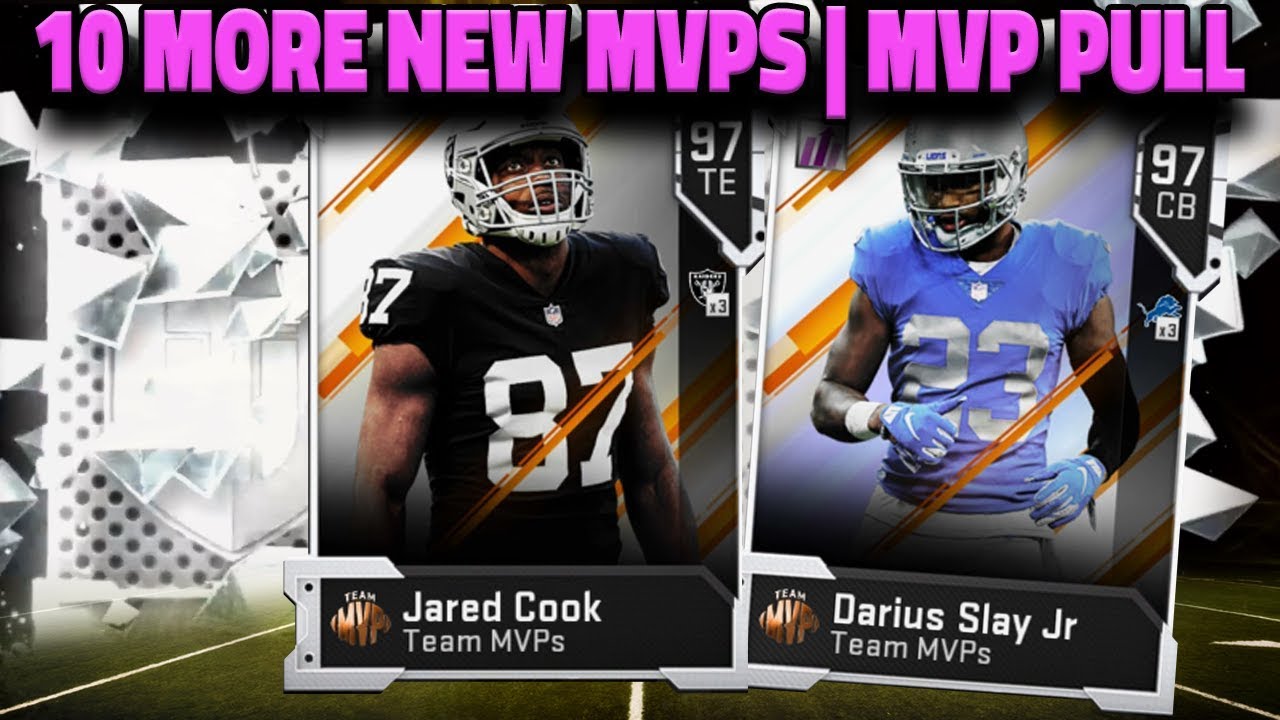10 MORE NEW TEAM MVPS *FULL MVP PULL*| MADDEN 19 ULTIMATE TEAM