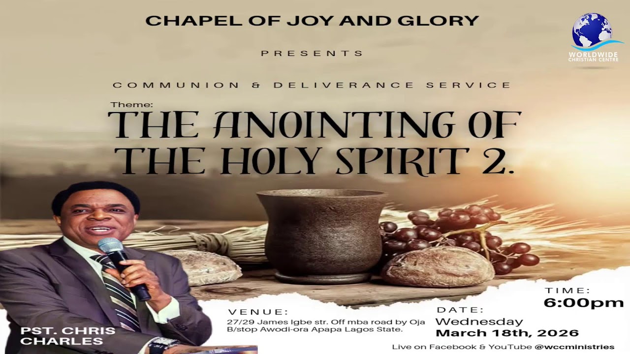 THE ANOINTING OF THE HOLY SPIRIT 2.