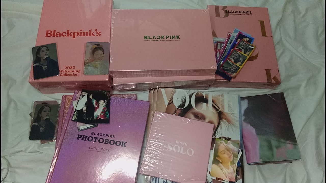 a massive blackpink haul & unboxing!!