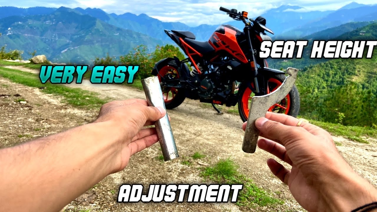 Duke 200 seat height adjustment || KTM duke all bike seat height adjustment || Duke 200 bs6 😱😱 ||