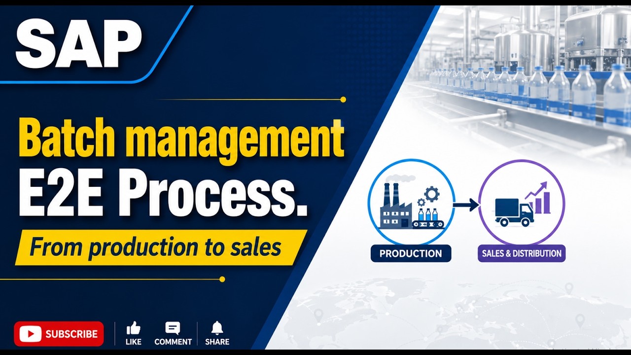 Automatic Batch assignment |SAP PP Batch Determination |Batch stock delivery for sales order| SAP PP