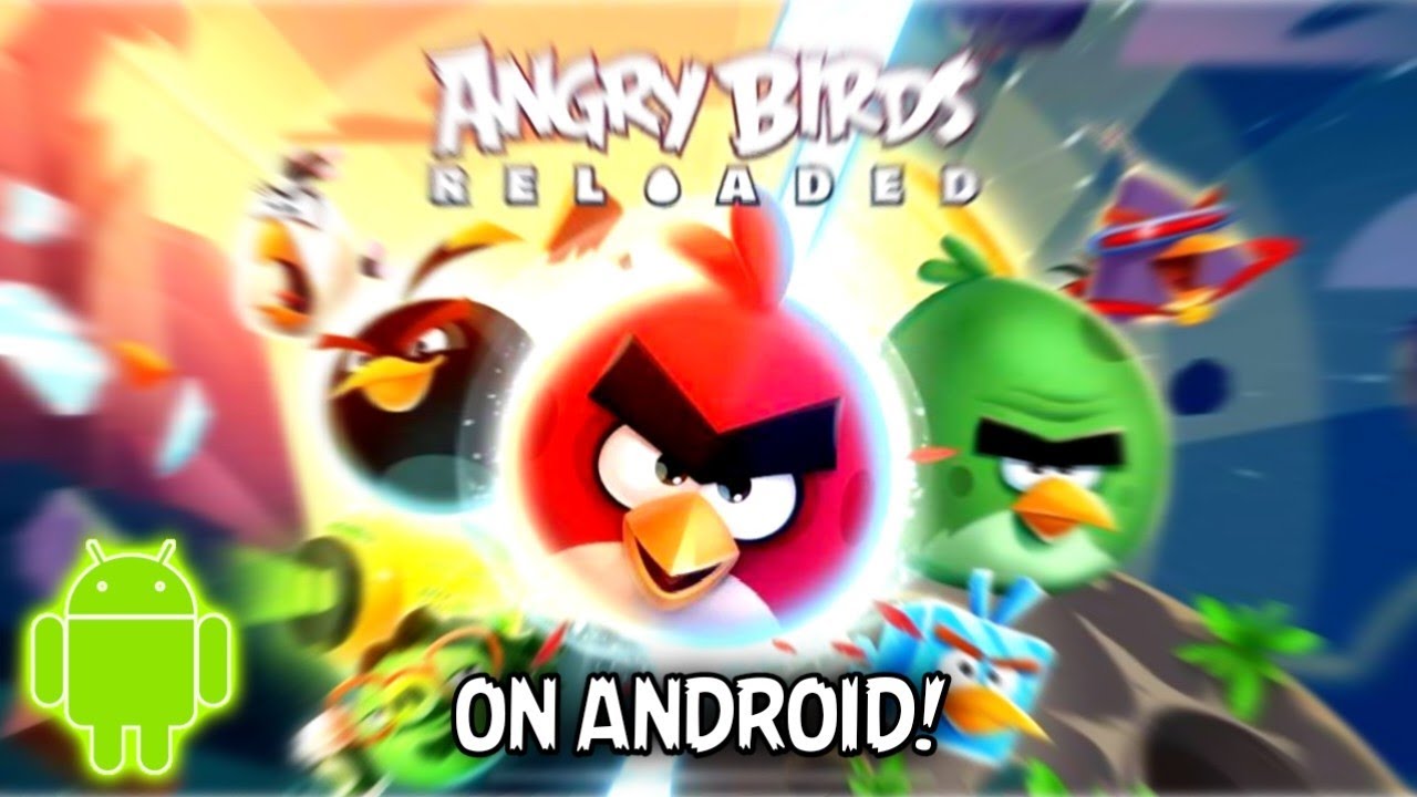 Angry Birds Reloaded On Android! - Gameplay 🔥