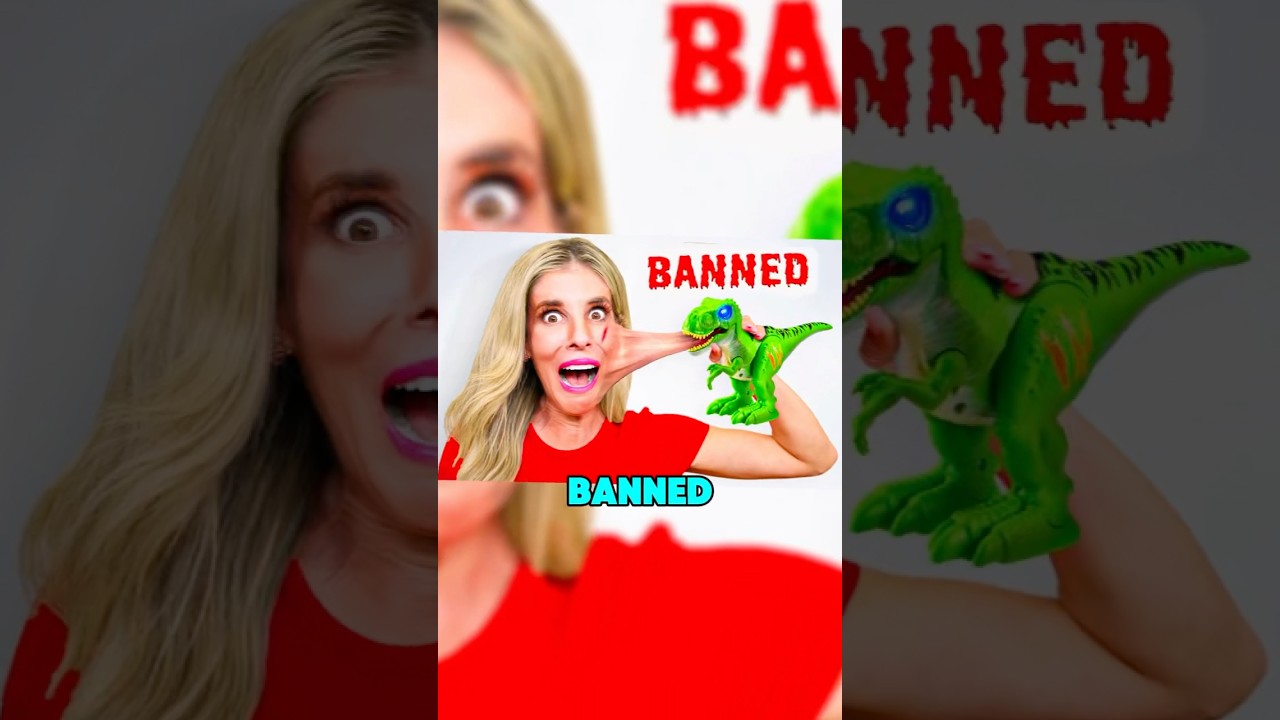 Toys from our childhood that got banned 🚫🔫￼
